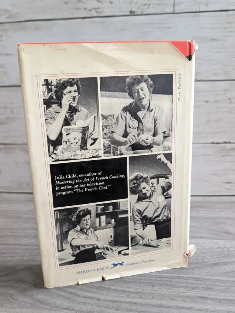 Julia Child The French Chef Cookbook 1968 HC DJ Knopf First Edition